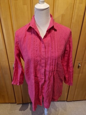 Franco Callegari 40 Leinen Bluse