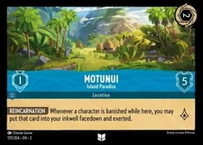 4x Motunui - Island Paradise - 170/204 - Uncommon NM-Mint Disney Lorcana: Into t