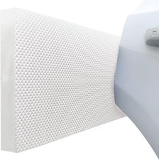 Garage Wall Protector Car Door Protectors, Designed in Germany 4-Pack White