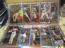 2026 Topps Heritage Base & Parallel Rookie Lot of 10: Fitts, Campbell, Chaparro+
