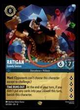 Ratigan - Greedy Genius #167 Prices | Lorcana Reign of Jafar | Lorcana Cards