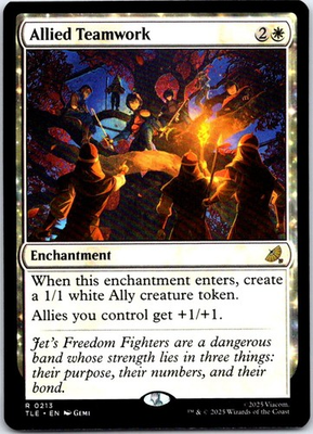 #ad #ad Allied Teamwork R Avatar: The Last Airbender: Eternal Legal 213 NM $1.99