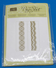 Stampin Up Big Shot Delicate Design Textured Impressions Embossing Folders