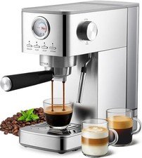 1300W Semi Automatic Coffee Machine Espresso Machine Bean to Cup Coffee Machinne