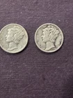 Photo of a 1942-P Mercury Dime from an eBay listing that sold on Jul 22, 2026
