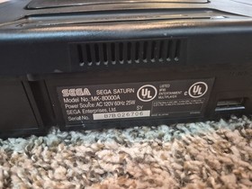 Sega Saturn USA Console Complete in Original Box CIB TESTED WORKING