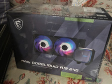 MSI MAG Coreliquid A13 240 - AIO ARGB CPU Liquid Cooler - 240mm Radiator  New 