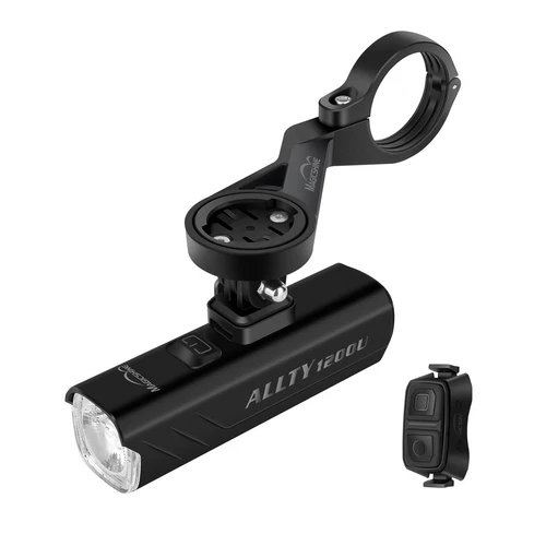 Bike Lights ALLTY 1200U, Bicycle Lights for Night Riding with Underneath Moun...
