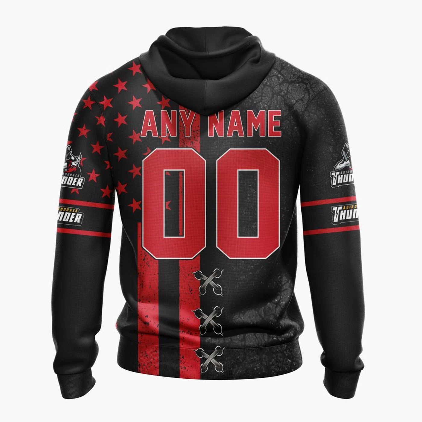 Personalized Adirondack Thunder Hoodie