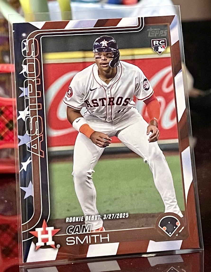 2025 Topps Update Series - Cam Smith (RC) - Independence Day No. US45 SSP /76