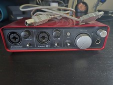 Focusrite Scarlett 2i2 USB Audio Interface Ge...
