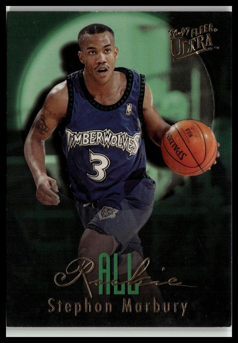 1996-97 Ultra #10 Stephon Marbury All-Rookie