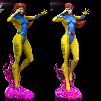 Jean Grey Mar-vel 3D Printing Figure Unpainted Model GK Blank Kit Sculpture Stoc