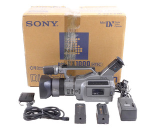 【完動品】SONY DCR-VX1000 ⭐︎ワイコン、テレコン、ケース付き！ Sony Handycam Dcr Vx1000 for sale | eBay