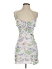 PrettyLittleThing Women White Cocktail Dress 2
