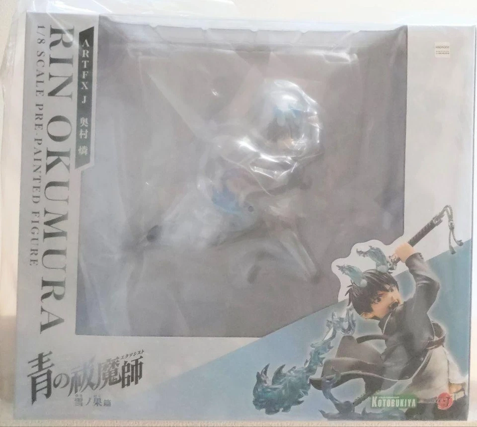 PSL ARTFX J Blue Exorcist Beyond the Snow Saga Rin Okumura 1/8 Figure Japan - Image 4 of 4