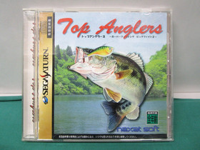 Sega Saturn Top Anglers. super fishing big fight 2. leaflet cutout. JAPAN. 18013