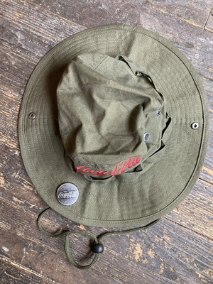 Coca-Cola Green Bucket Hat with Built in Bottle Opener