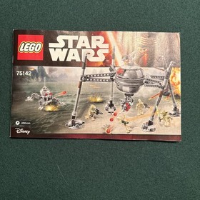 LEGO Star Wars: Homing Spider Droid 75142 100% Complete w/ Figs, Manual & Box