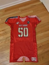 Canton HS Chiefs Garb Game Worn Salute To Service Football Jersey Adult XL
