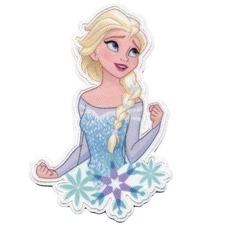 Disney Frozen Elsa Patch Ice Princess Iron on Applique