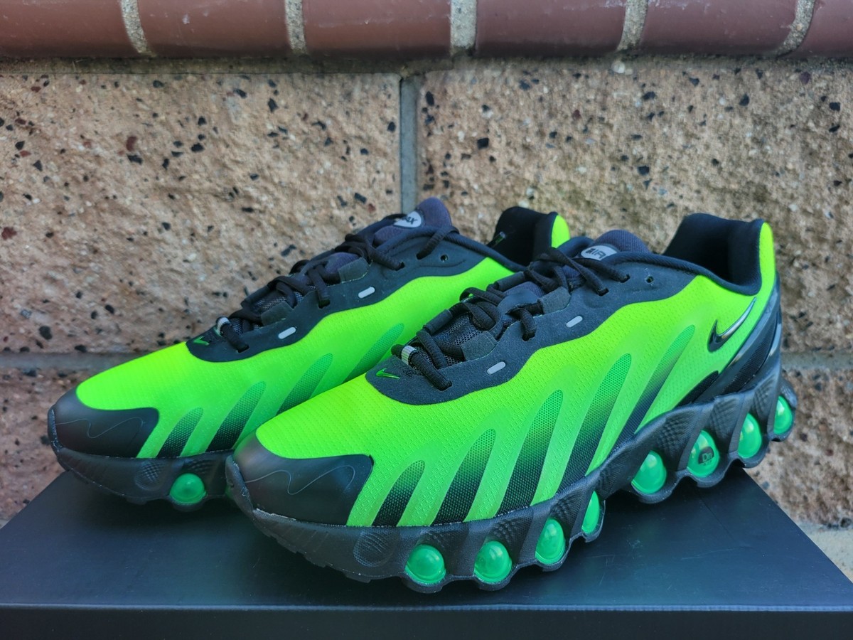 Nike Air Max DN8 Shoes Men's Size 10 Black Green Strike Volt
