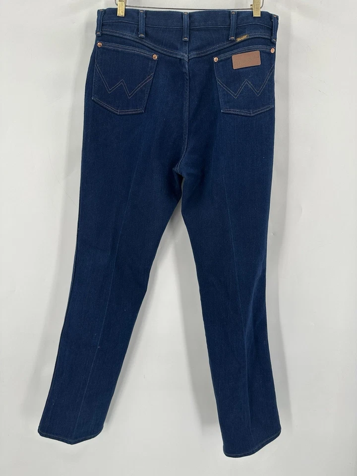 Jeans ajustados elásticos corte vaquero vintage de 38x34 para hombre Wrangler 947STR EE. UU. Foto 4 de 4