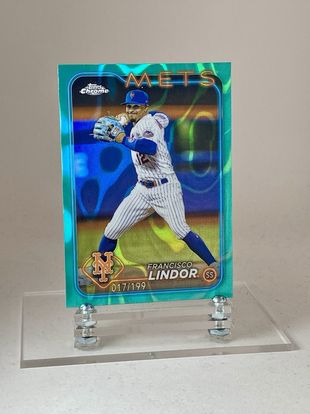 MLB TOPPS 　FRANCISCO LINDOR　HFA SSP Francisco Lindor 2025 Topps #HA-17 Home Field Advantage