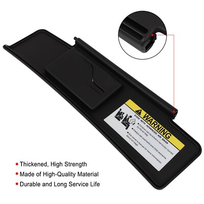 muuuuページ Black Front Left Driver Sun Visor Sunshade For 2006-2015 Mazda MX