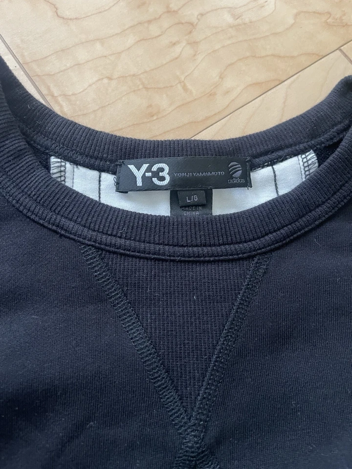 Conjunto Sudadera/Pantalones Yohji Yamamoto y-3 M/L Negro  Foto 3 de 4