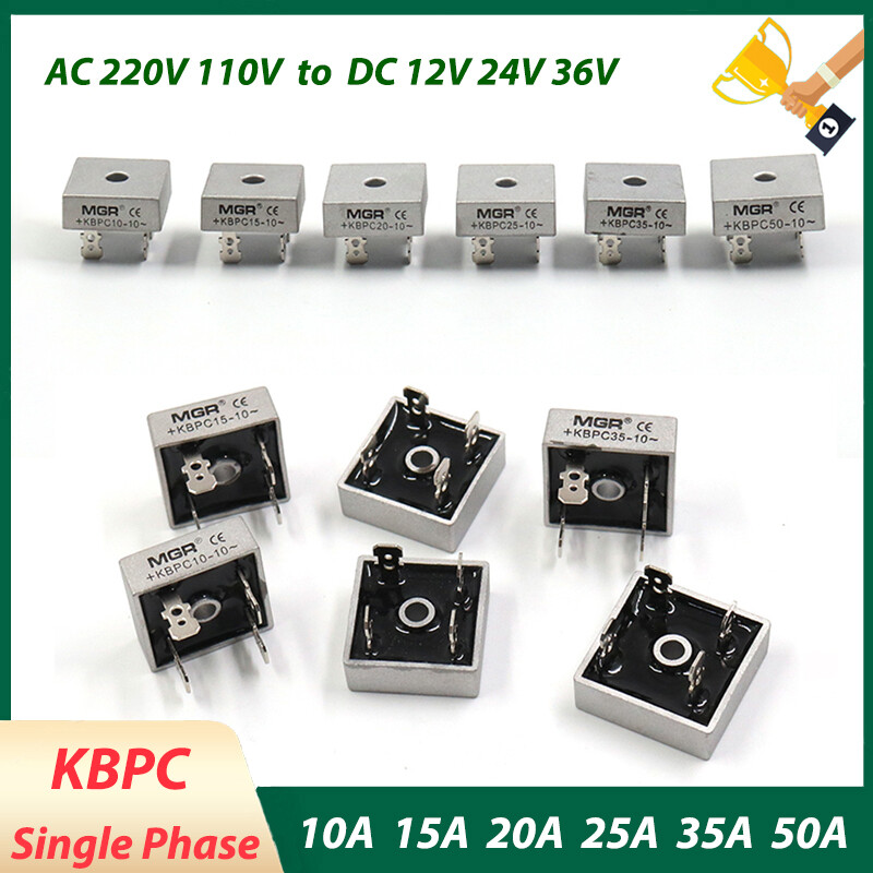 1000V 15A Rectifier Diode KBPC1510 ASEMI Bridge Rectifier Diodes - 2 ...