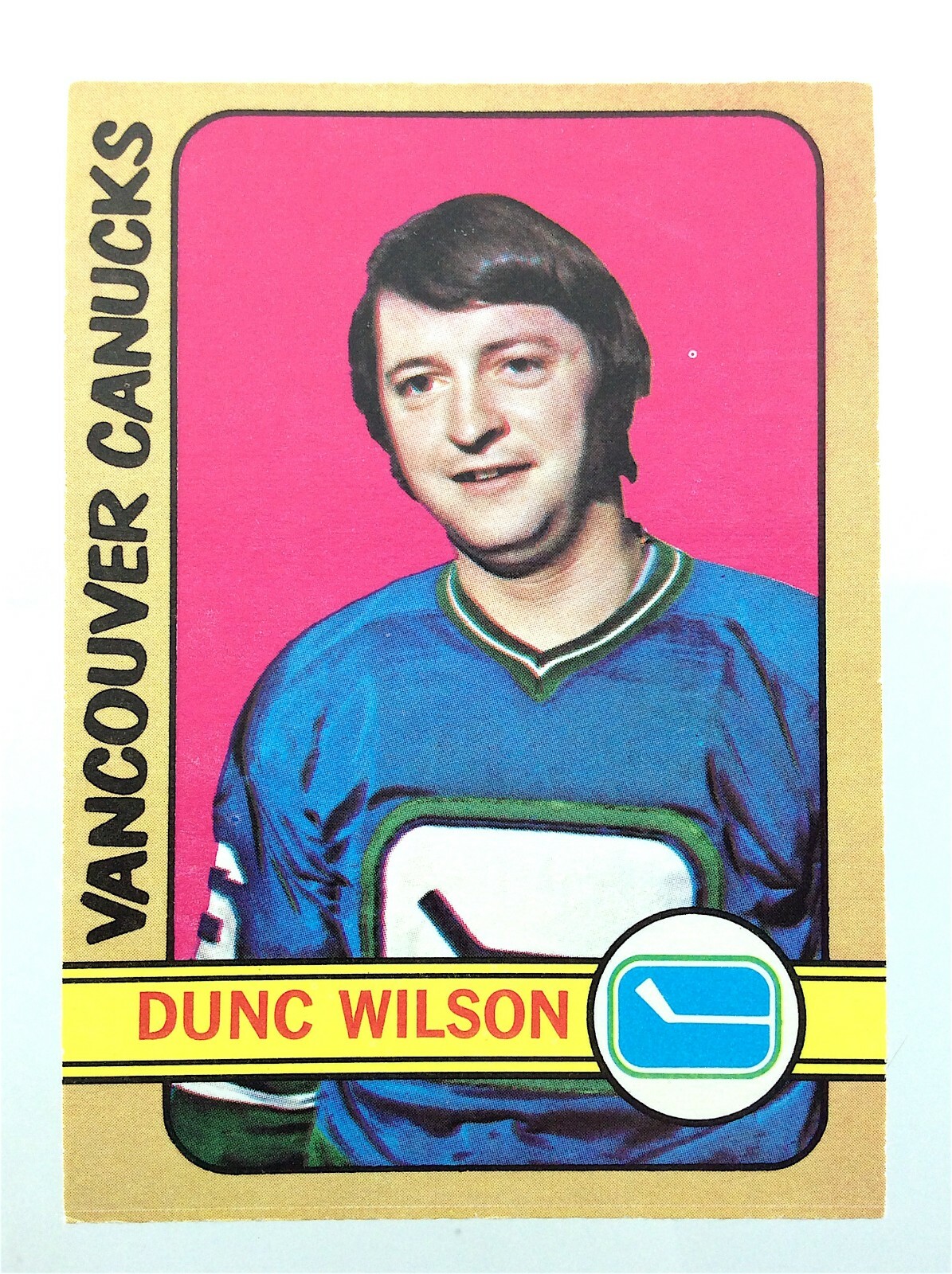 1972-73 Dunc Wilson Vancouver Canucks 18 OPC O-Pee-Chee Hockey Card N928