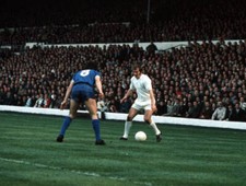 Leeds United 1 v Juventus 1 Leeds United Terry Cooper Old Photo