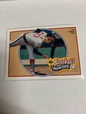 1990 Upper Deck Baseball Heroes Nolan Ryan California Angels