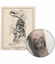 Tattoo Practice Skin for Needle Machine Supply Dual Side Kit 1 pcs C/3/2/19