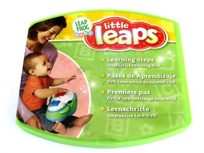 Leap Frog Baby Little Leaps Learning Steps Interactive Disc DVD With ...