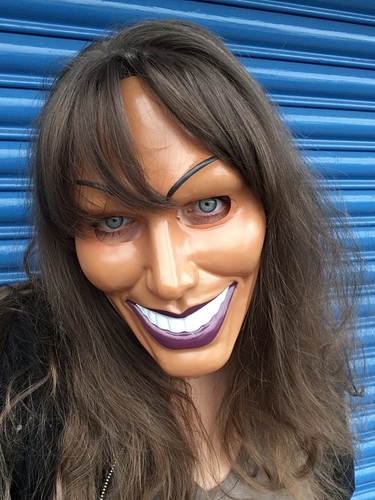 The Purge Mask Grin Halloween Film Movie Horror Smiling Woman OR Man SECONDS - 第 1/13 張圖片