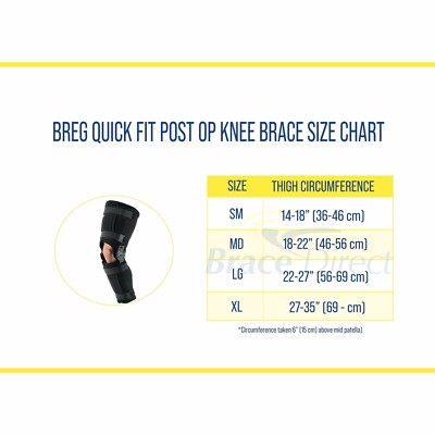 Breg Quick Fit Post-Op Knee Brace
