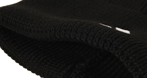 Adidas Beanie Tiro L gewebte Wollstrickmütze schwarz Kopfbedeckung warm Fitnessstudio Kappe HS9765 - Bild 5 von 5
