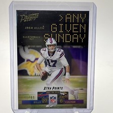 2021 Panini Prestige Josh Allen 41/99 Xtra Points Any Given Sunday BILLS 