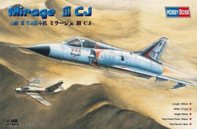 Hobby Boss 80316 Mirage IIICJ Fighter in 1:48 Bausatz Neu OVP