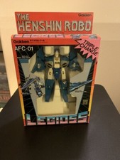 Vintage Transforming Robot The Henshin Robo AFC-01 LEGIOSS Triple Changer Gakken