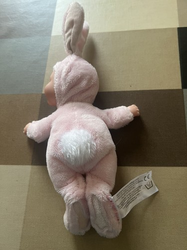Anne Geddes Newborn Baby Pink Bunny Rabbit Toy - Picture 3 of 5