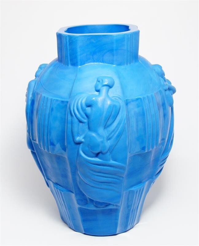 工芸品 Vintage vase from artec cws3779-vintage-crackle-base-