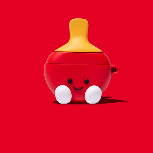3D Silicone Cartoon Cover for Apple AirPods Case - 第 5/8 張圖片