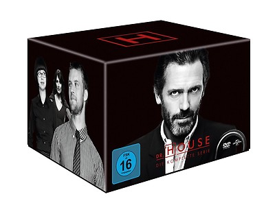 OMAR EPPS,ROBERT SEAN LEONARD HUGH LAURIE - DR.HOUSE GESAMTBOX 46 DVD NEU 