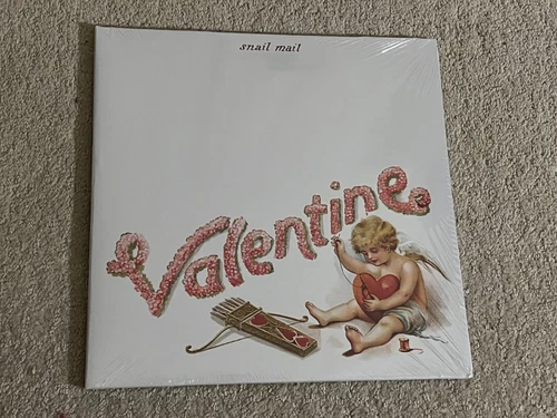 Snail Mail - Valentine Red Heart Shaped Sealed Vinyl LP