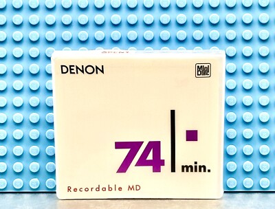 MD        DENON  74  CMD-74N-V    BLANK MINI DISC  (1) (SEALED)
