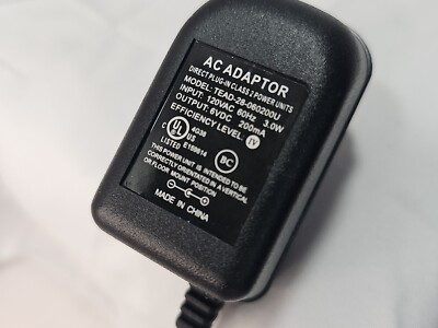 AC Adaptor TEAD-28-060200U 6VDC 200mA