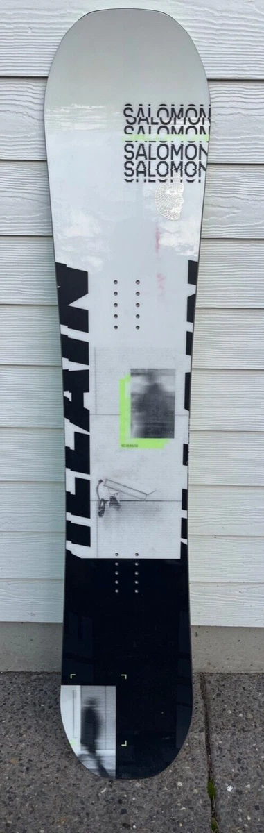 2022 NWOT SALOMON THE VILLAIN 148 148cm SNOWBOARD rock out camber